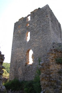 tower of castelvecchio near San Gimignano