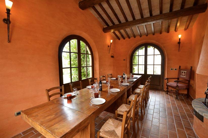 Rent villa in Tuscany with private chef
