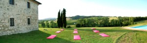 yoga vacation in tuscany villa
