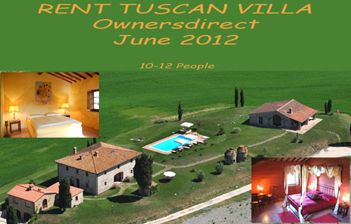 Tuscan villa june owners direct