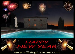 Villa in Tuscany Happy new year