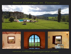 Rent cottage in Tuscany
