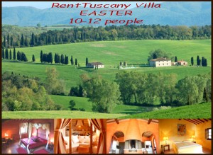 Rent Tuscan Villa easter
