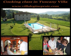 villa in tuscany cooking class