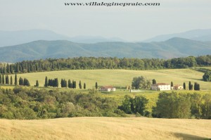 Photo of Tuscan Villa in Summer Time