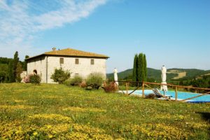 Villa in Tuscany private garden