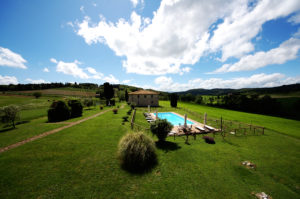 privacy tuscan villa pool